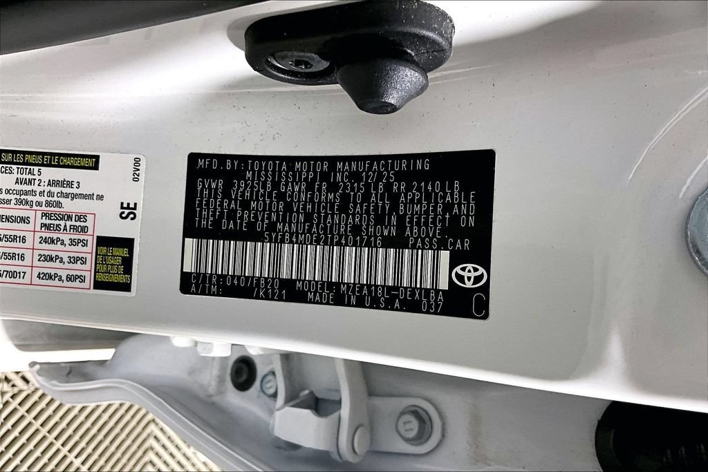 Used 2026 Toyota Corolla LE FWD image 26