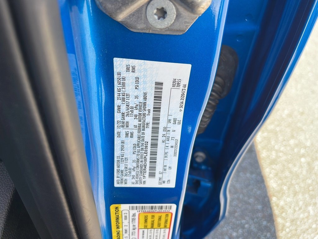 Certified 2023 Ford Ranger XLT w/ Equipment Group 301A Mid image 31