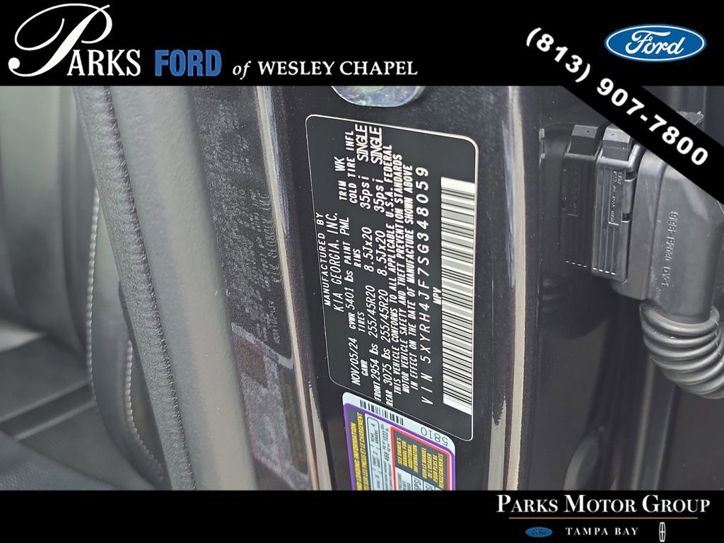 Used 2025 Kia Sorento EX w/ Panoramic Sunroof Package image 34