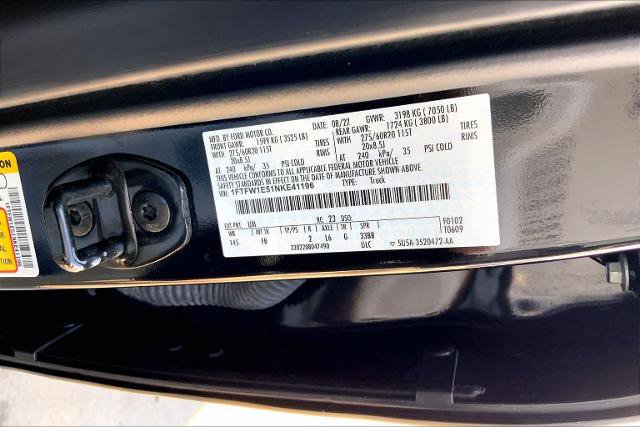 Certified 2022 Ford F150 XLT w/ Equipment Group 302A High AWD/4WD image 34