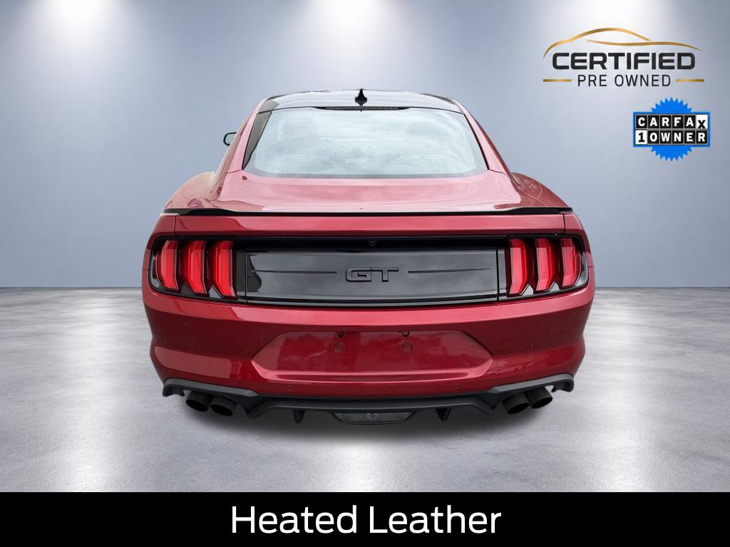 Certified 2021 Ford Mustang GT Premium w/ Carbon Sport Interior Package RWD image 3