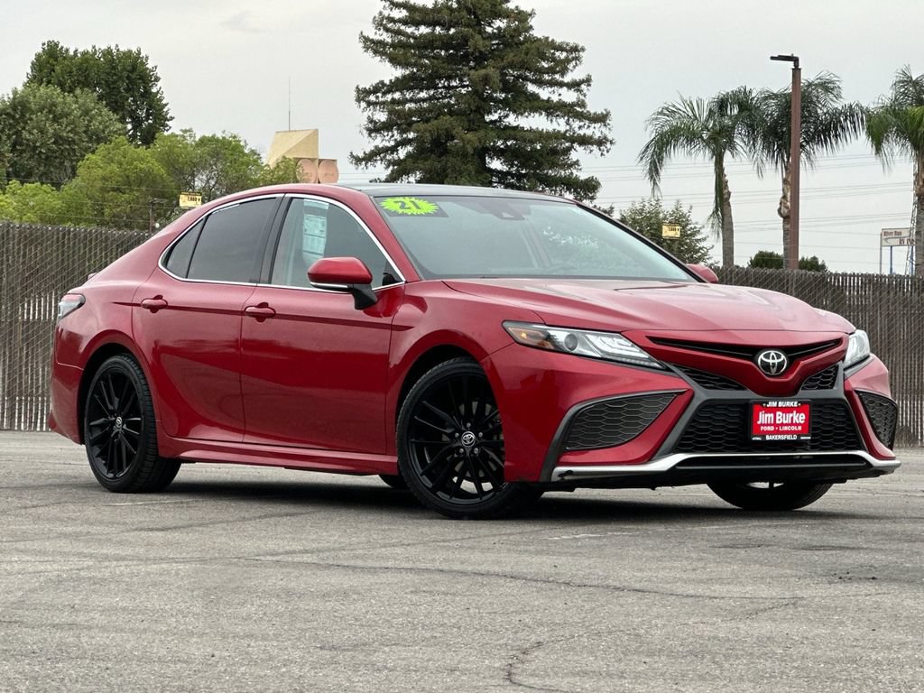 Used 2021 Toyota Camry XSE w/ Carpet Mat Package (TMS) AWD/4WD image 1