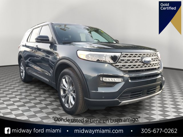 Certified 2022 Ford Explorer Limited w/ Equipment Group 301A
