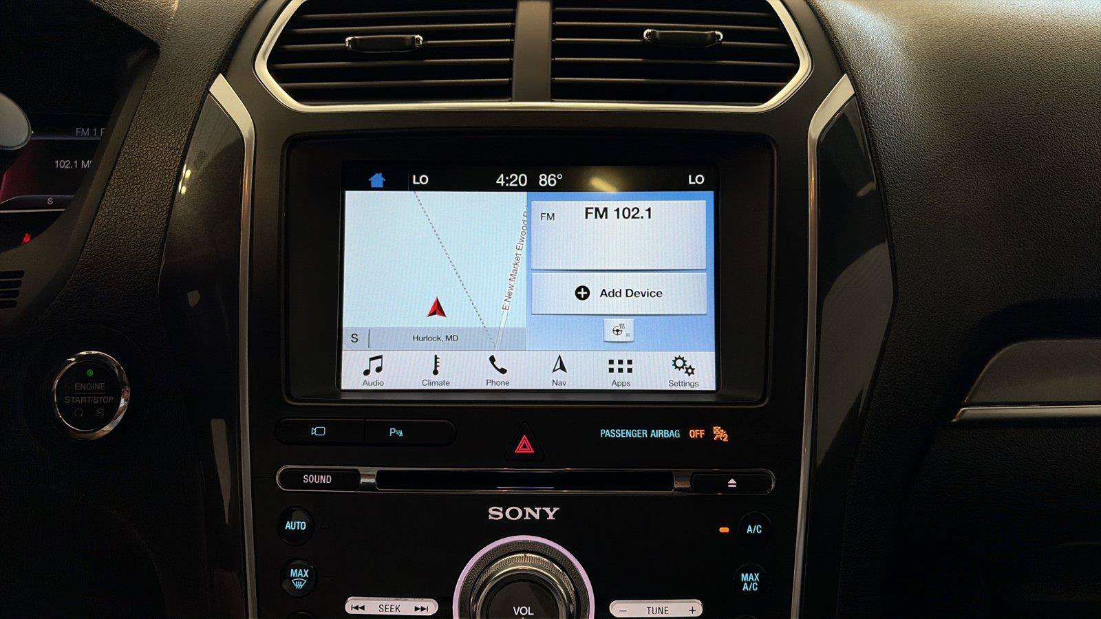 Certified 2017 Ford Explorer Sport w/ Equipment Group 401A AWD/4WD image 18