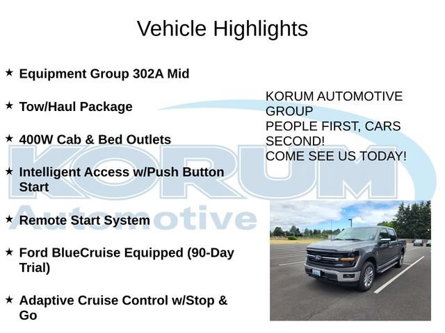 Certified 2024 Ford F150 XLT w/ Equipment Group 302A MID AWD/4WD image 7
