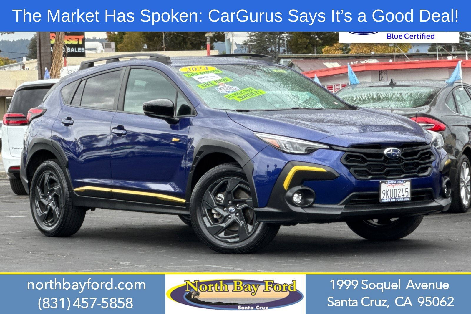 Used 2024 Subaru Crosstrek 2.5i Sport w/ Popular Package #3A