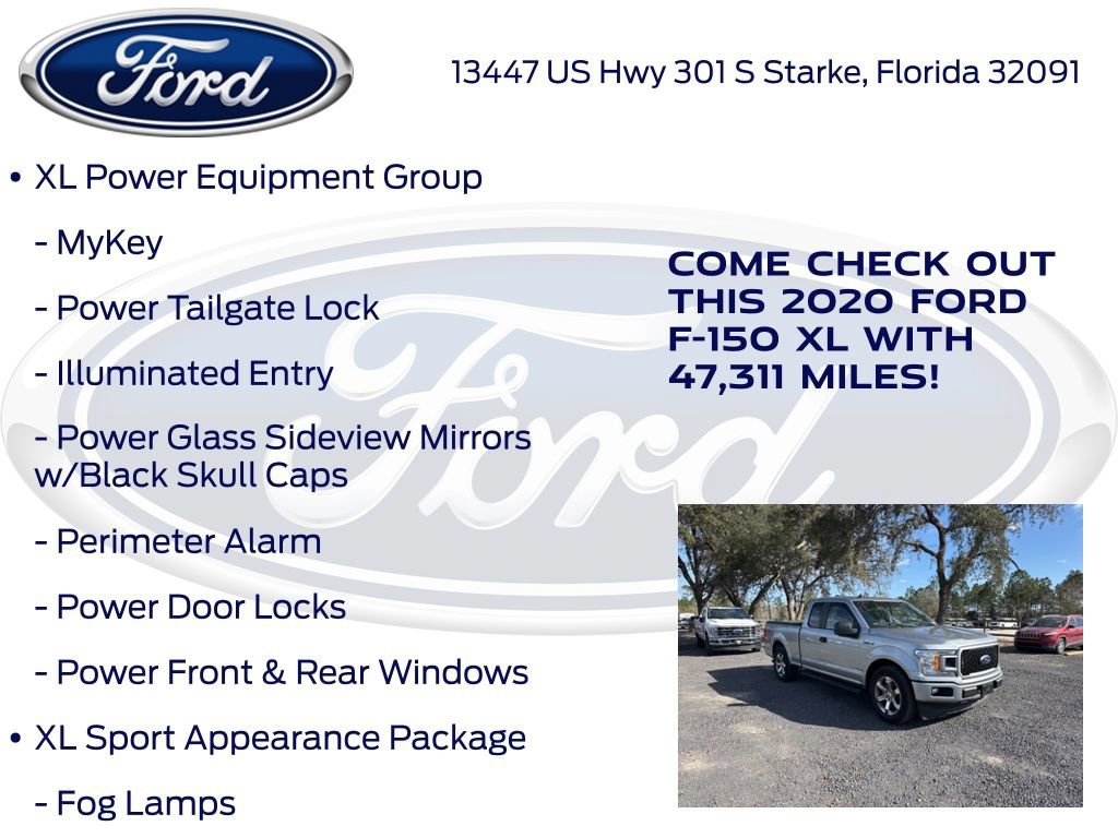 Certified 2020 Ford F150 XL w/ Equipment Group 101A Mid image 19