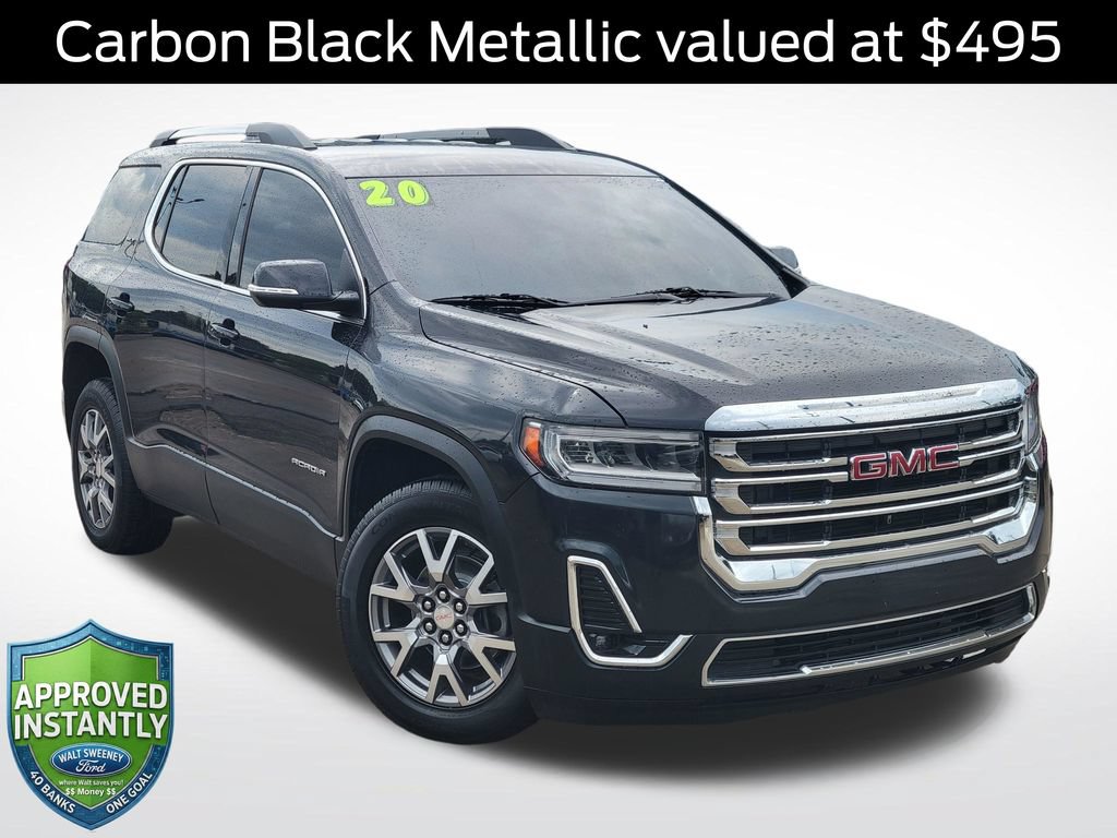 Used 2020 GMC Acadia SLT w/ LPO, Floor Liner Package FWD image 1