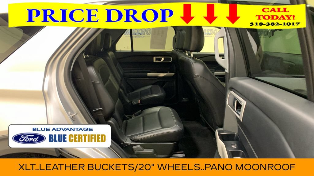 Certified 2022 Ford Explorer XLT w/ Equipment Group 202A AWD/4WD image 14