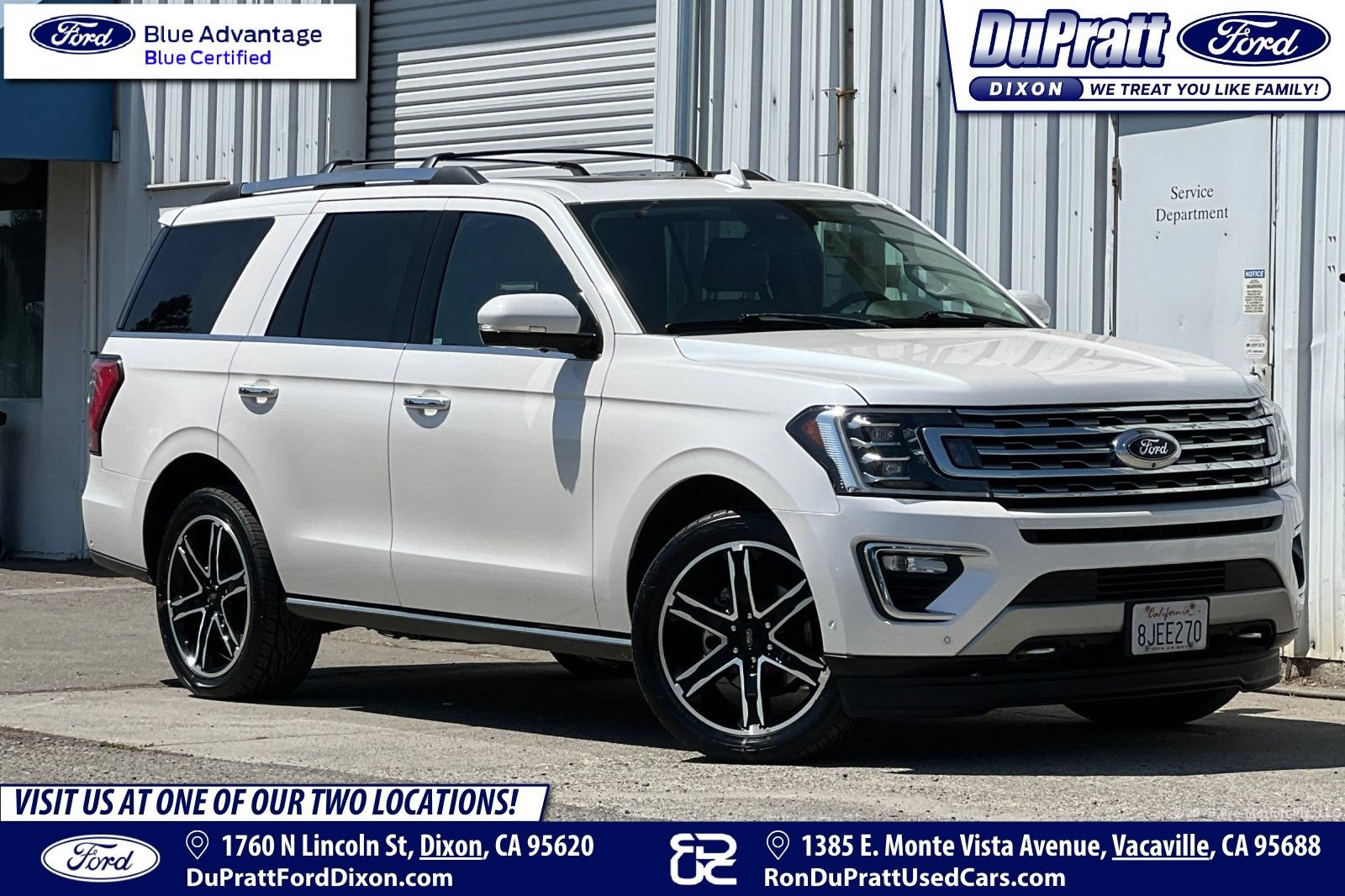 Certified 2019 Ford Expedition Limited w/ Special Edition Package
