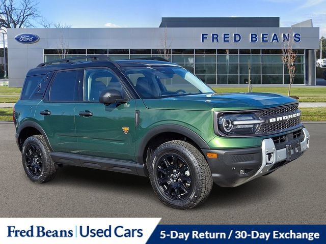 Certified 2025 Ford Bronco Sport Badlands AWD/4WD video 1