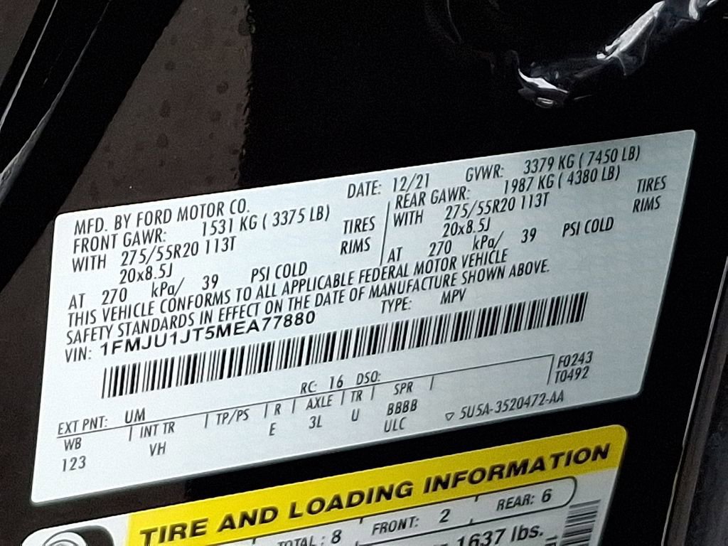 Certified 2021 Ford Expedition XLT image 29