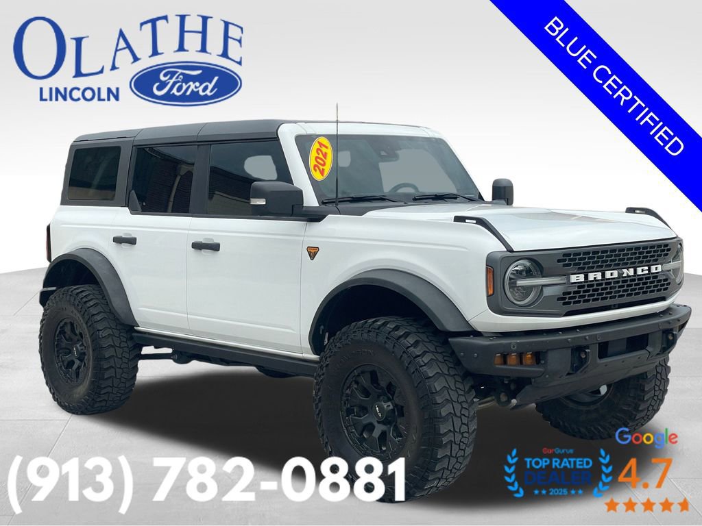 Certified 2021 Ford Bronco Badlands