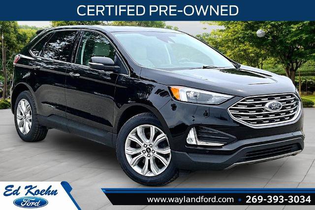 Certified 2023 Ford Edge Titanium w/ Cargo Accessory Package