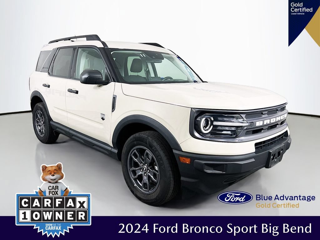 Certified 2024 Ford Bronco Sport Big Bend