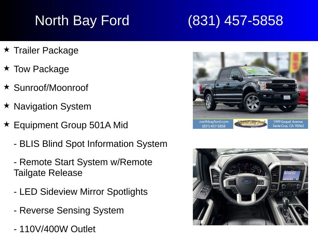 Certified 2019 Ford F150 Lariat AWD/4WD image 8