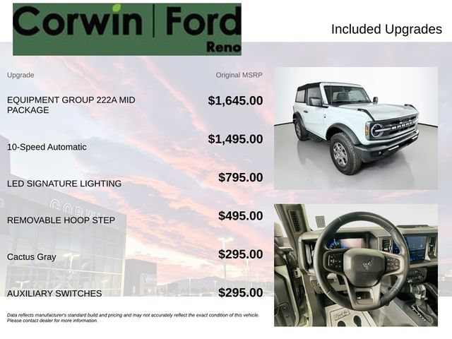 Certified 2024 Ford Bronco Big Bend AWD/4WD image 3