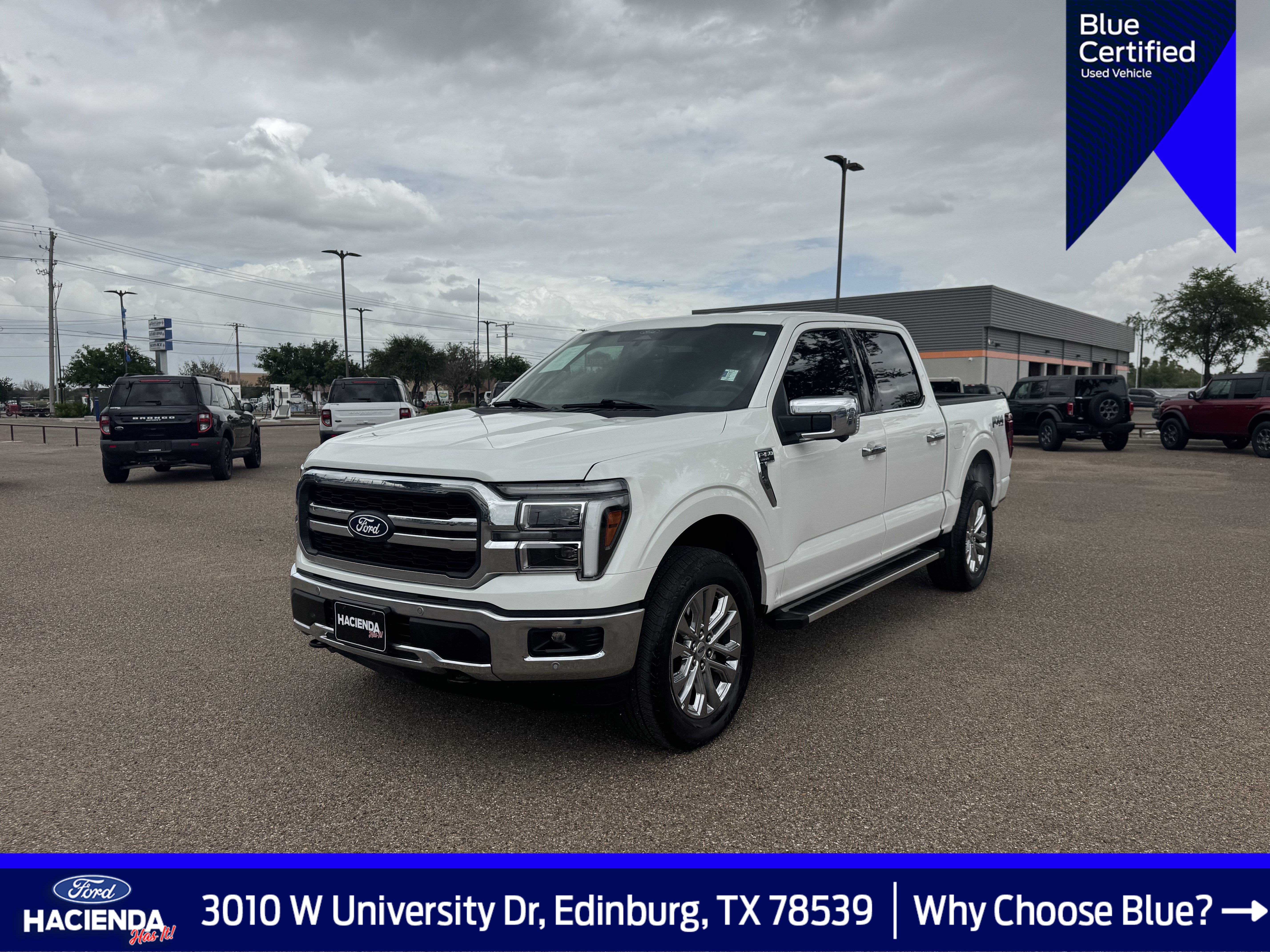 Certified 2025 Ford F150 Lariat w/ Equipment Group 501A Mid