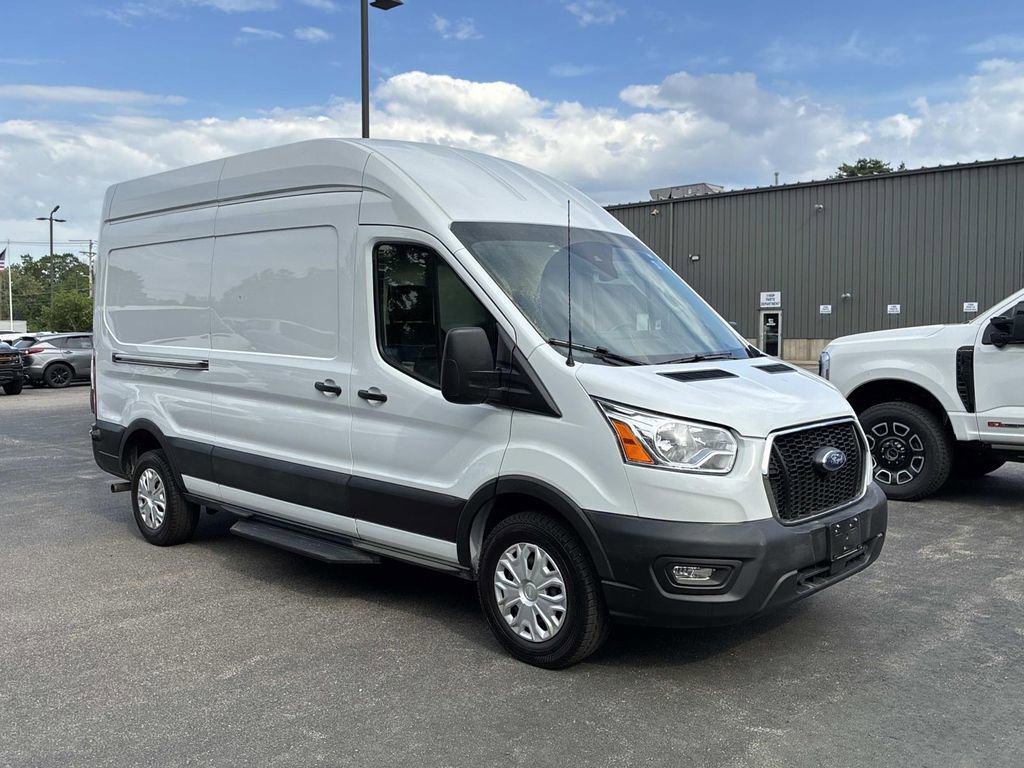 Certified 2022 Ford Transit 250 148 High Roof w/ Load Area Protection Package RWD image 3