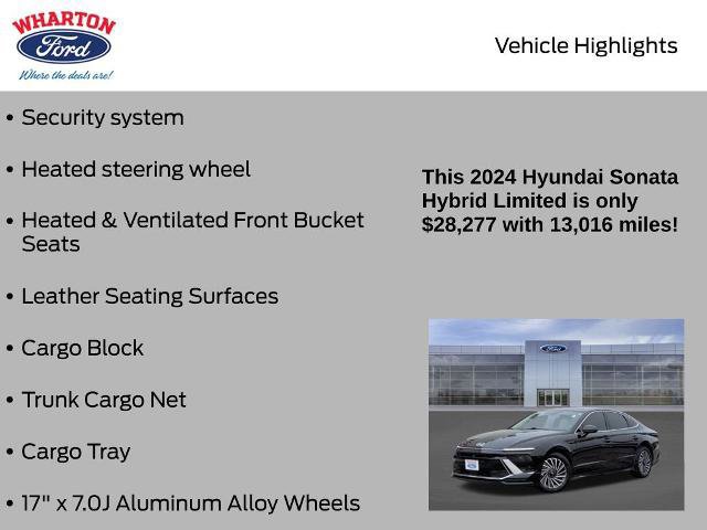 Used 2024 Hyundai Sonata Limited image 11