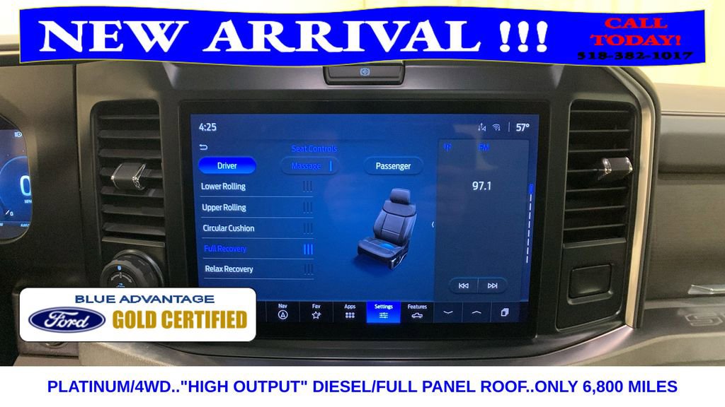 Certified 2025 Ford F350 Platinum w/ Platinum Plus Package image 45