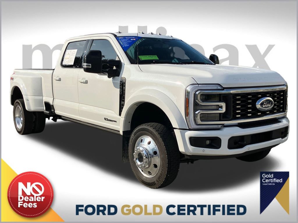 Certified 2025 Ford F450 Platinum w/ FX4 Off-Road Package