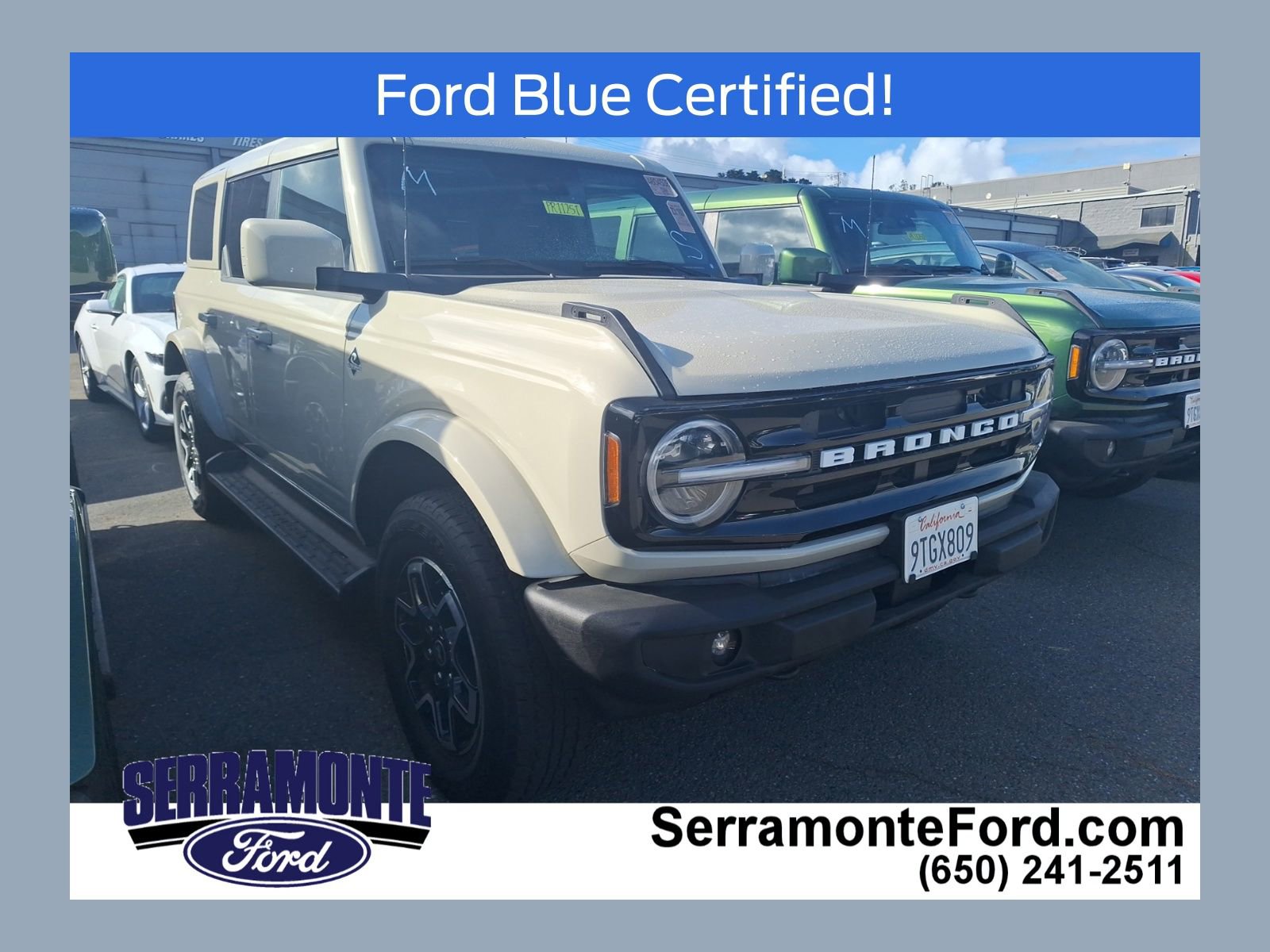 Certified 2025 Ford Bronco Outer Banks