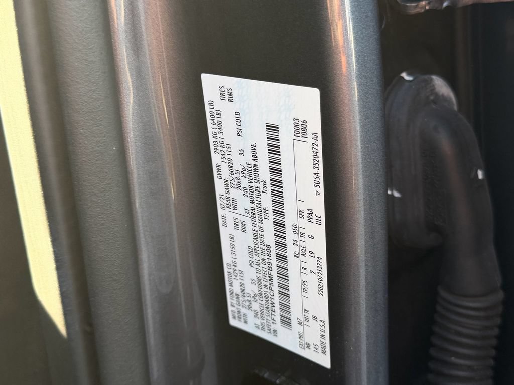 Certified 2021 Ford F150 XL w/ STX Appearance Package RWD image 19