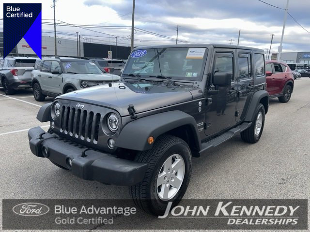 Used 2018 Jeep Wrangler Unlimited Sport S image 1