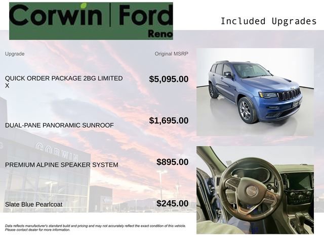 Used 2020 Jeep Grand Cherokee Limited X image 3