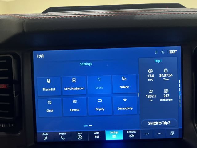 Certified 2025 Ford Bronco Raptor w/ Interior Carbon Fiber Pack AWD/4WD image 12