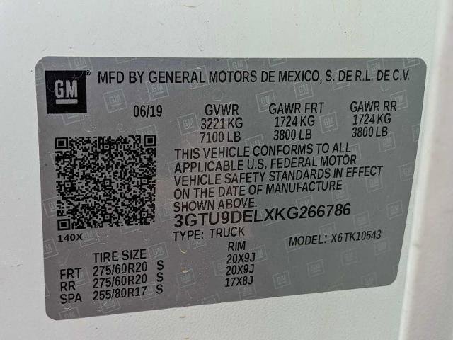 Used 2019 GMC Sierra 1500 SLT w/ SLT Premium Plus Package AWD/4WD image 36