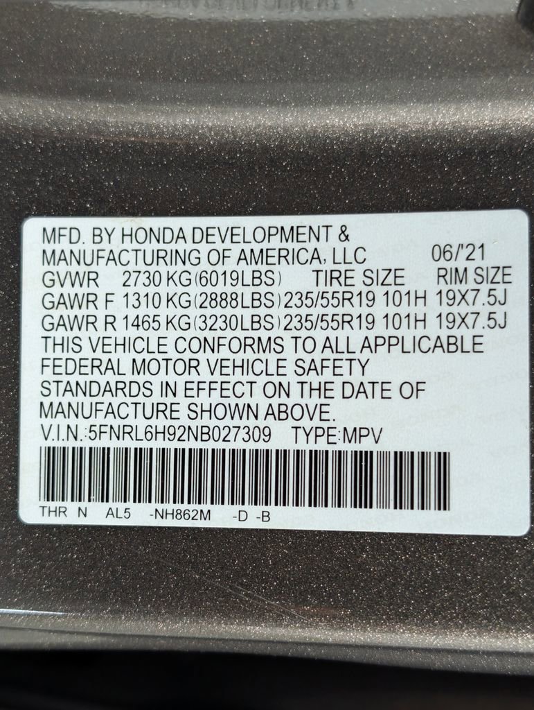 Used 2022 Honda Odyssey Elite image 26