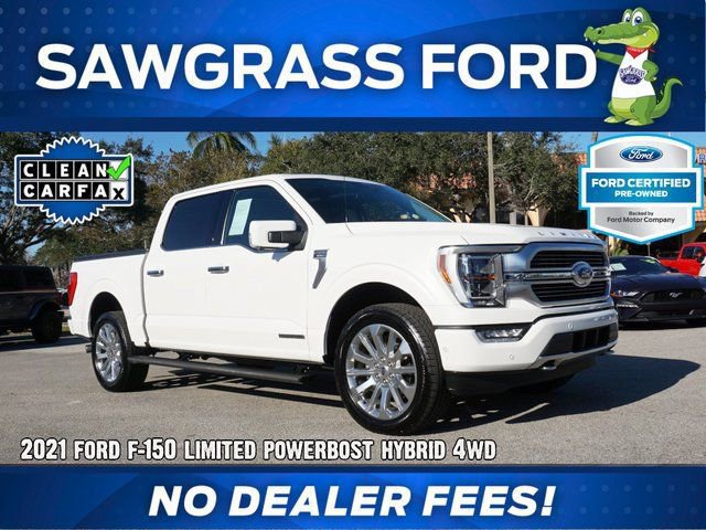 Certified 2021 Ford F150 Limited