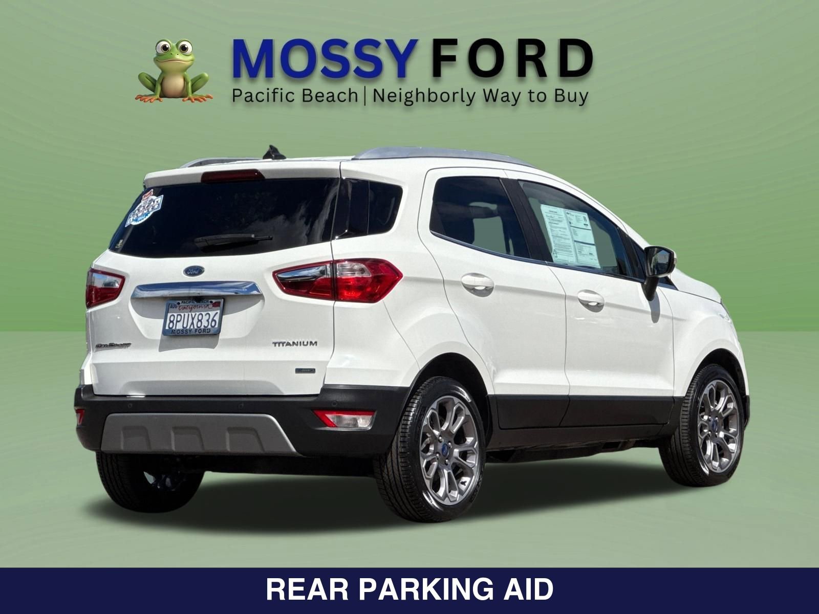 Certified 2019 Ford EcoSport Titanium w/ Interior Protection Package FWD image 5