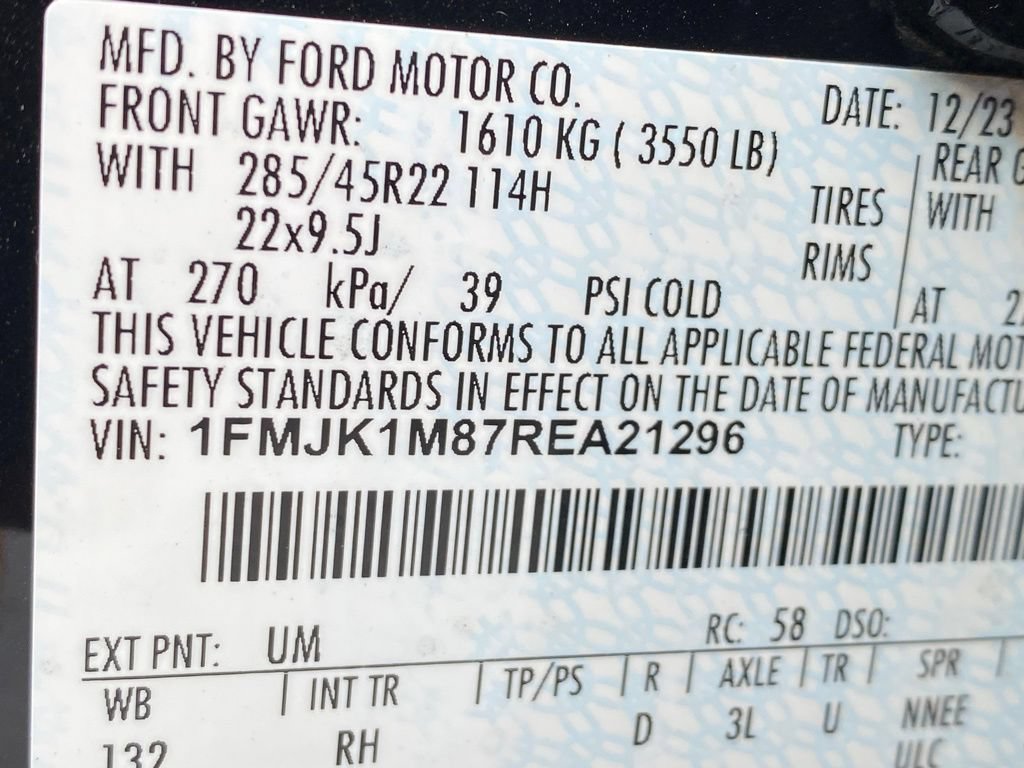 Certified 2024 Ford Expedition Max Platinum AWD/4WD image 32