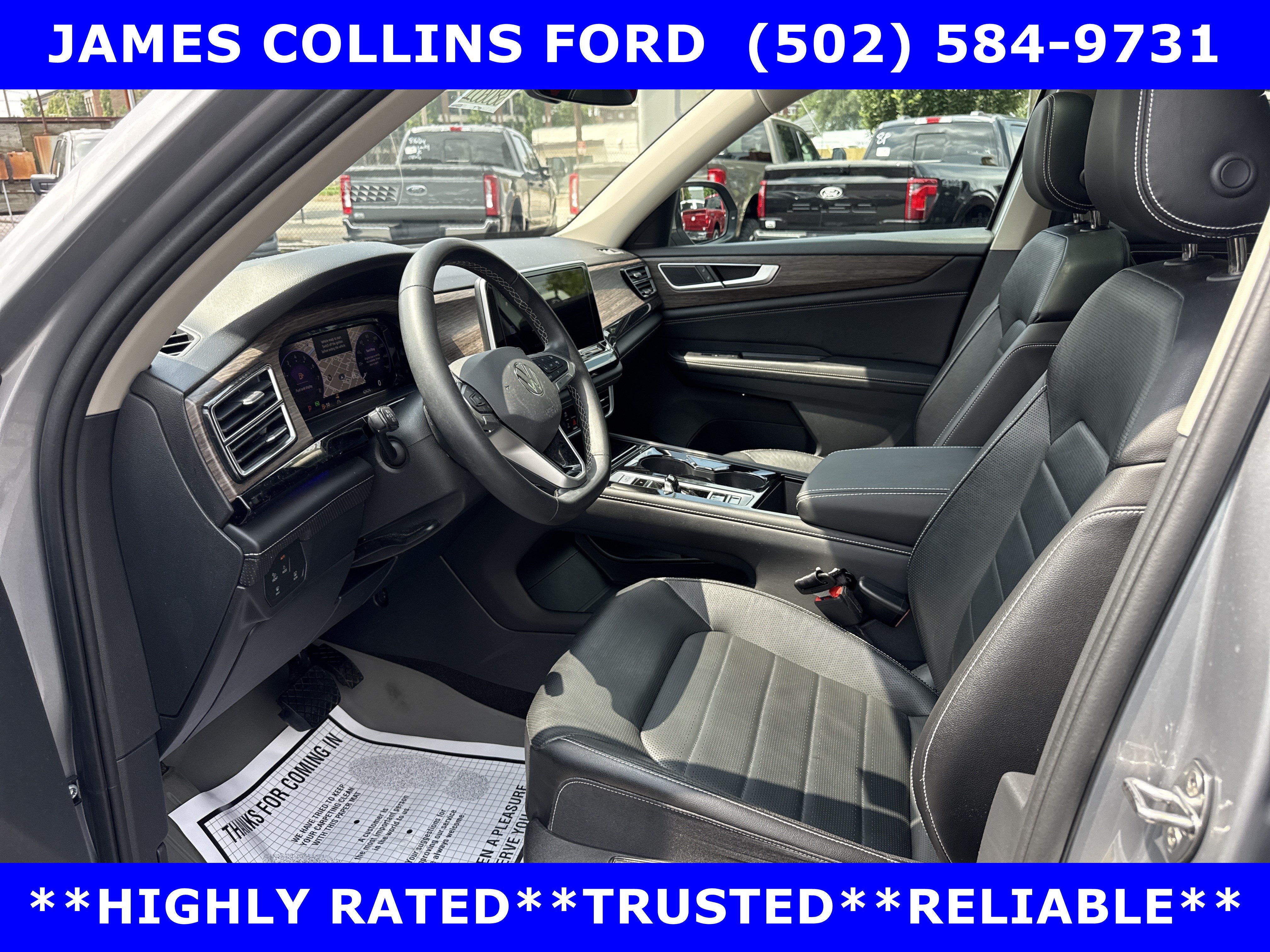 Used 2024 Volkswagen Atlas SEL AWD/4WD image 9