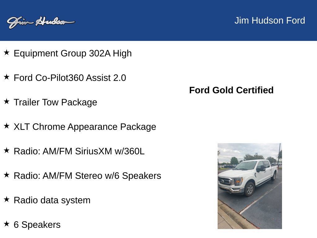 Certified 2021 Ford F150 XLT w/ Equipment Group 302A High AWD/4WD image 11
