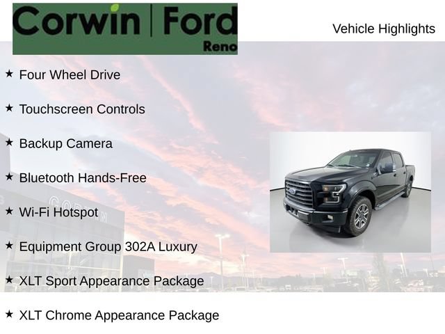 Certified 2017 Ford F150 XLT w/ Equipment Group 302A Luxury AWD/4WD image 8