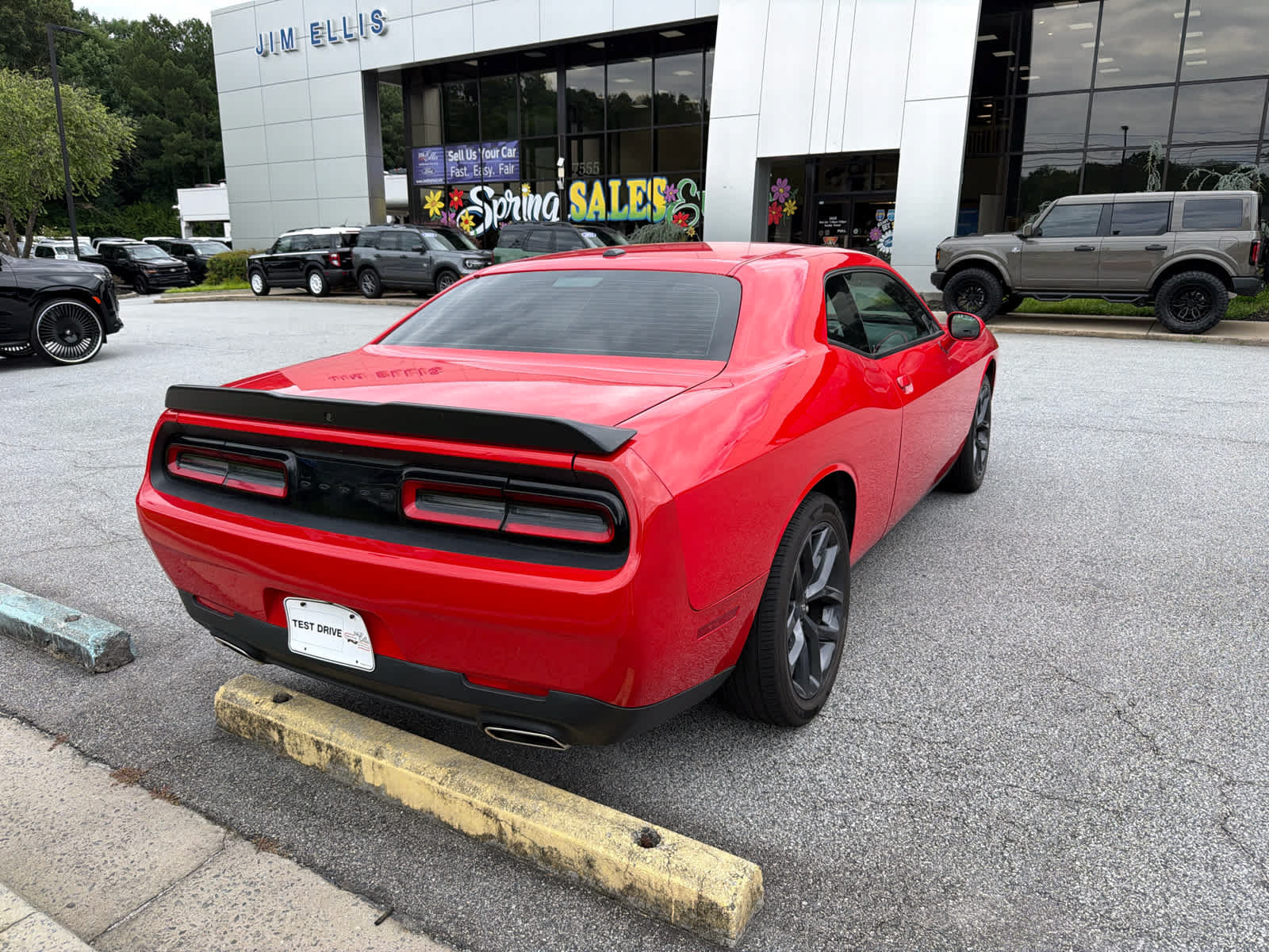 Used 2021 Dodge Challenger SXT w/ Blacktop Package RWD image 4