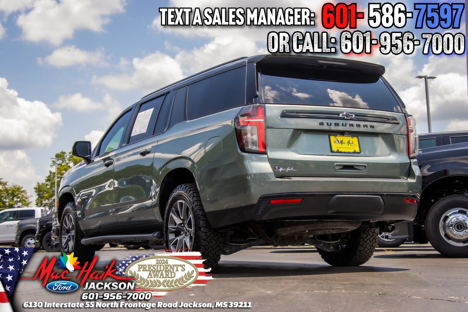 Used 2024 Chevrolet Suburban Z71 w/ Luxury Package AWD/4WD image 4