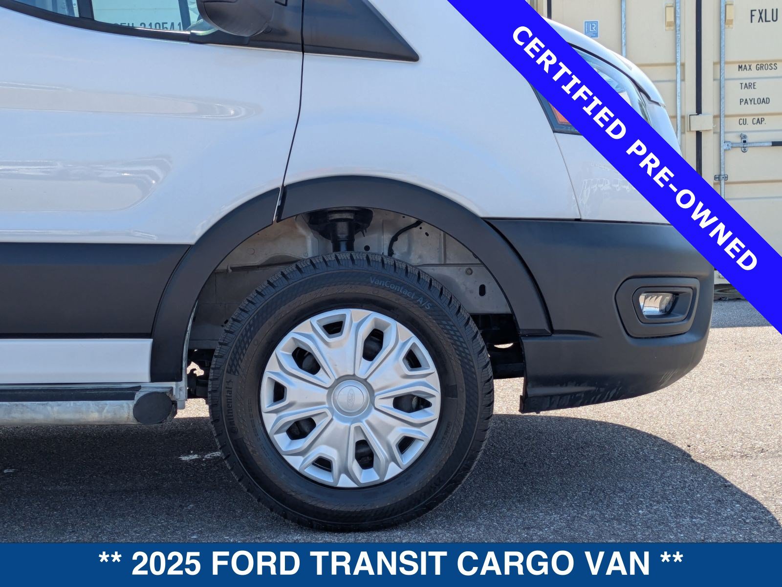 Certified 2025 Ford Transit 250 Low Roof w/ Exterior Upgrade Package RWD image 12