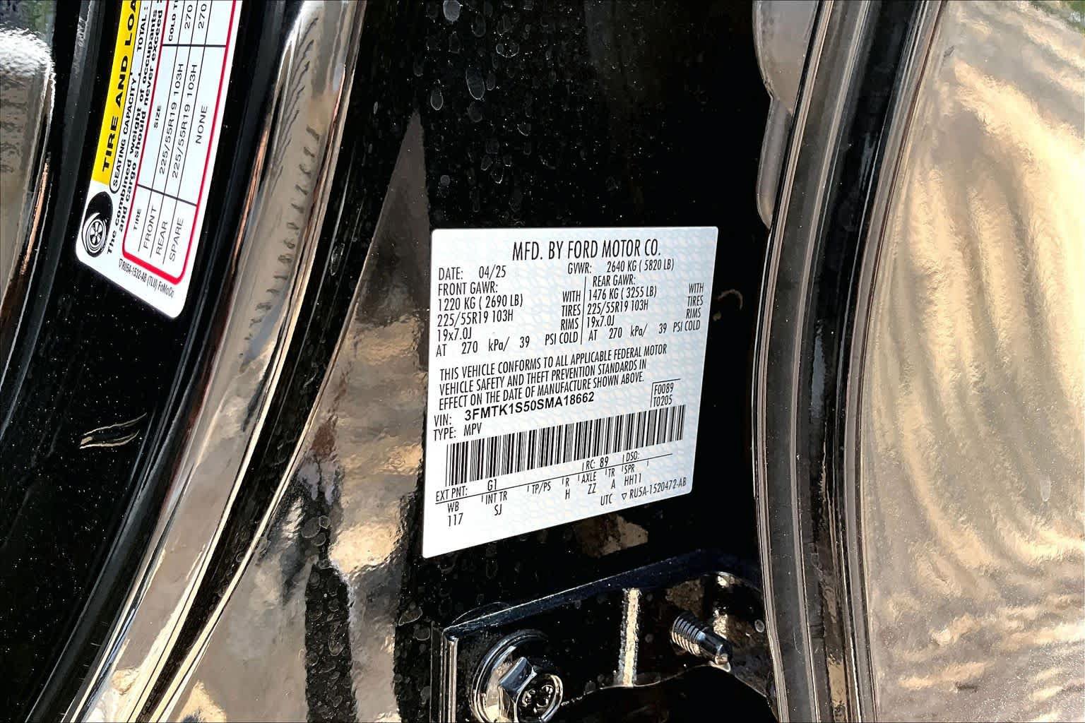 Certified 2025 Ford Mustang Mach-E Select AWD/4WD image 33