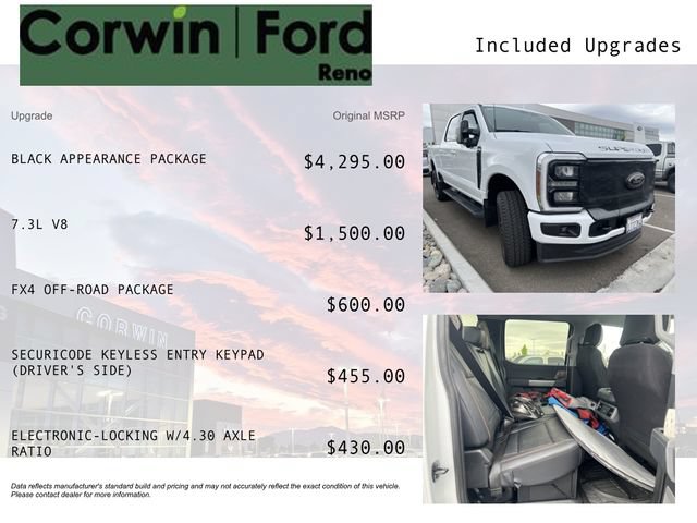 Certified 2026 Ford F350 Lariat w/ Black Appearance Package AWD/4WD image 3