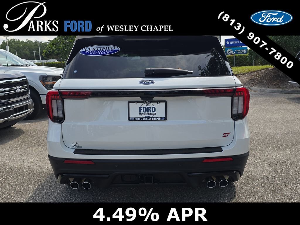 Certified 2025 Ford Explorer ST w/ Sun And Sound Package AWD/4WD image 5