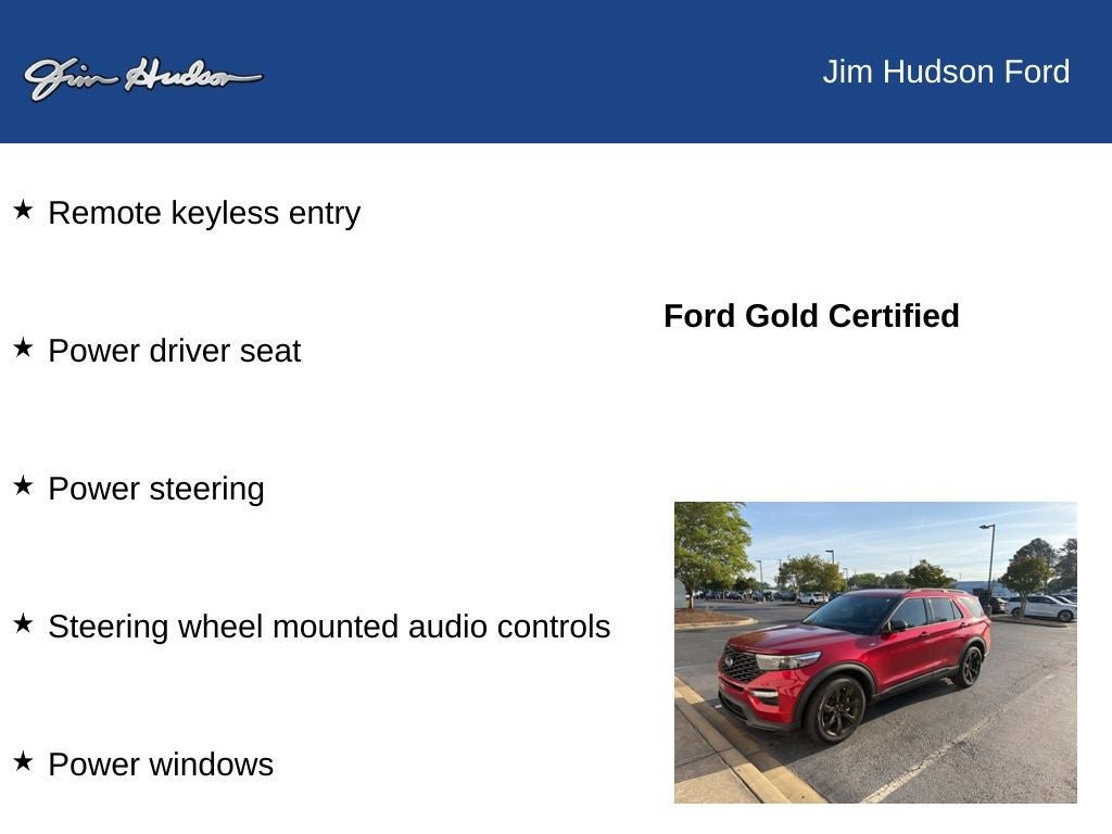 Certified 2023 Ford Explorer ST-Line w/ Class IV Trailer Tow Package RWD image 11