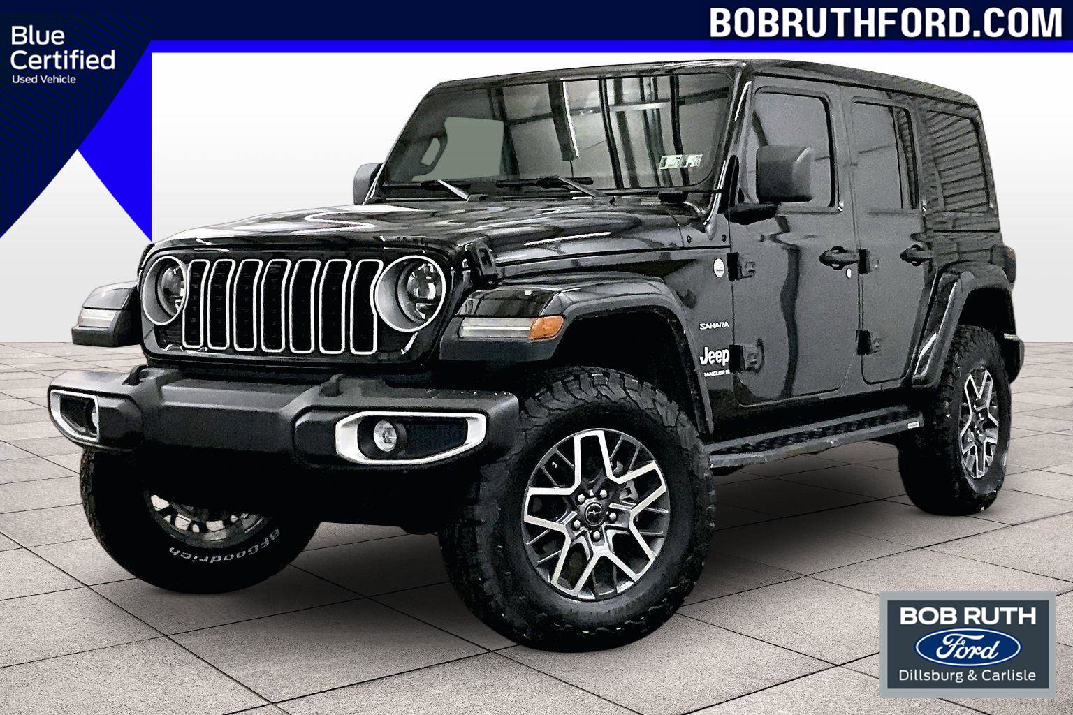 Used 2024 Jeep Wrangler Sahara w/ Technology Group image 1