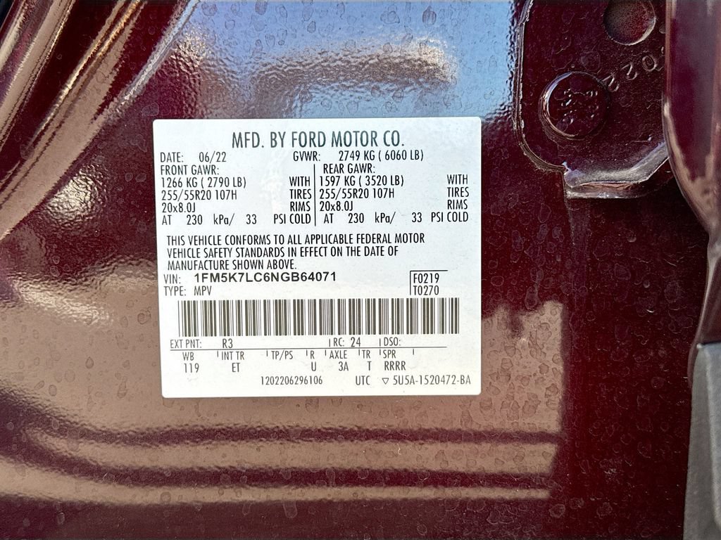 Certified 2022 Ford Explorer King Ranch w/ Class IV Trailer Tow Package RWD image 6
