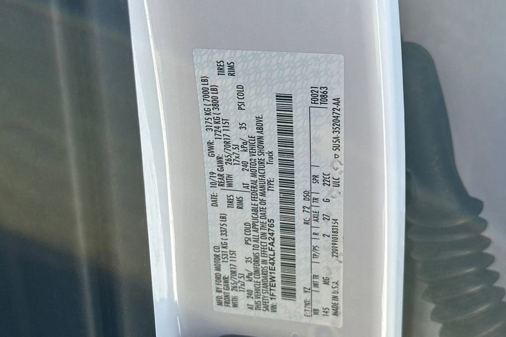 Certified 2020 Ford F150 XLT w/ Equipment Group 301A Mid image 31