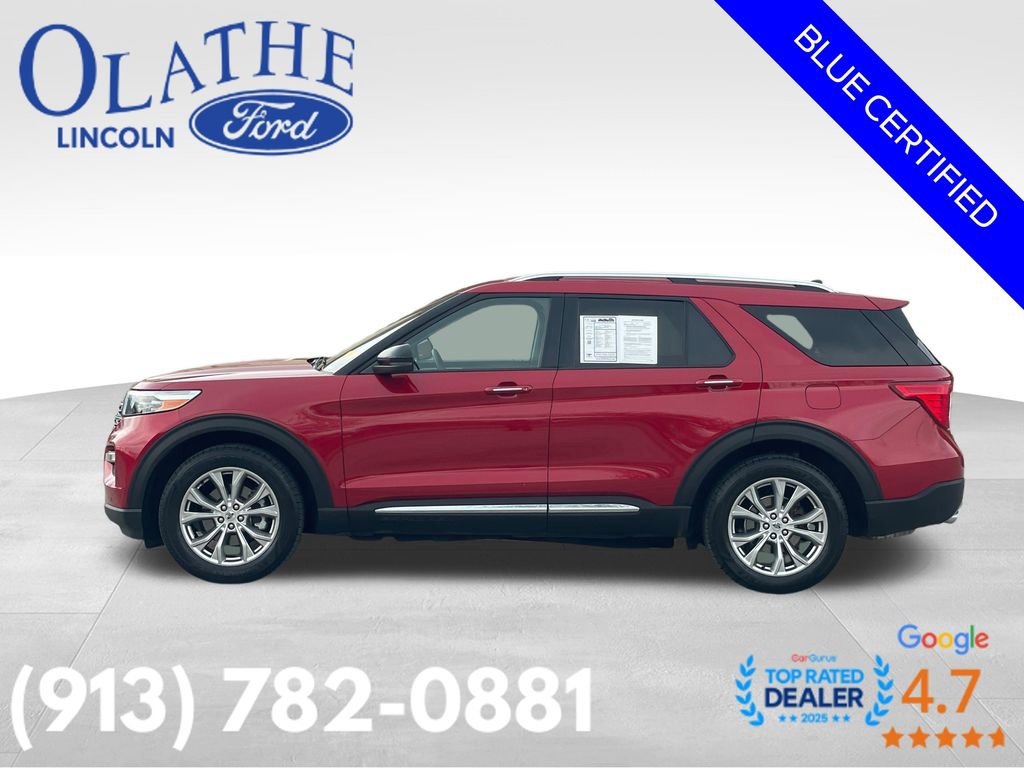 Certified 2021 Ford Explorer Limited w/ Equipment Group 301A image 2